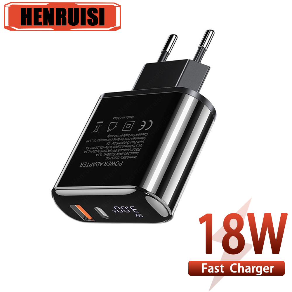 Outdoor Usb Power Adapter - Pengisi daya USB C 18W PD