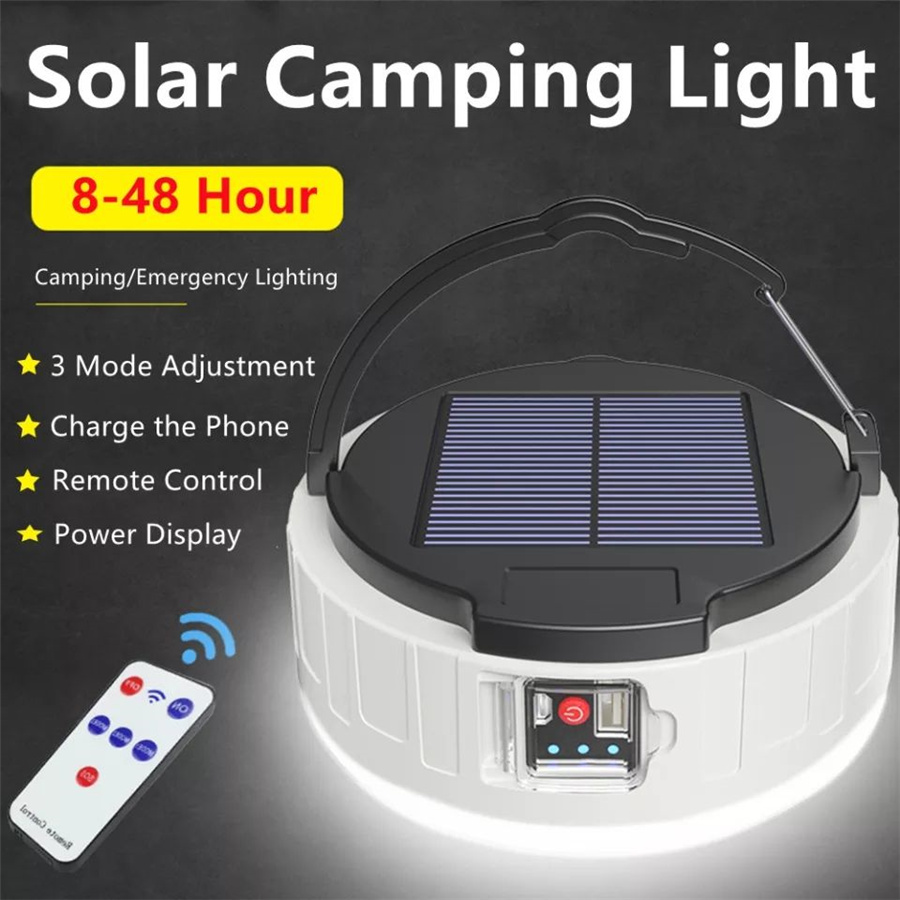 Outdoor Power New Market - Lampu Kemah Led tenaga surya portabel,