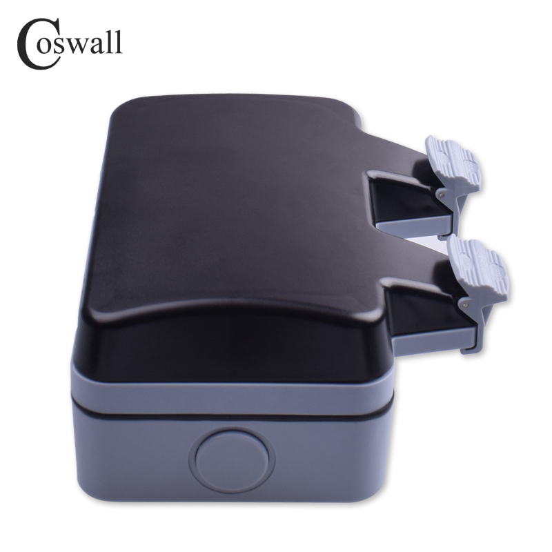 Coswall Soket Daya Dinding Lua - Outdoor Power Outlet Waterproof ulasan dan harga