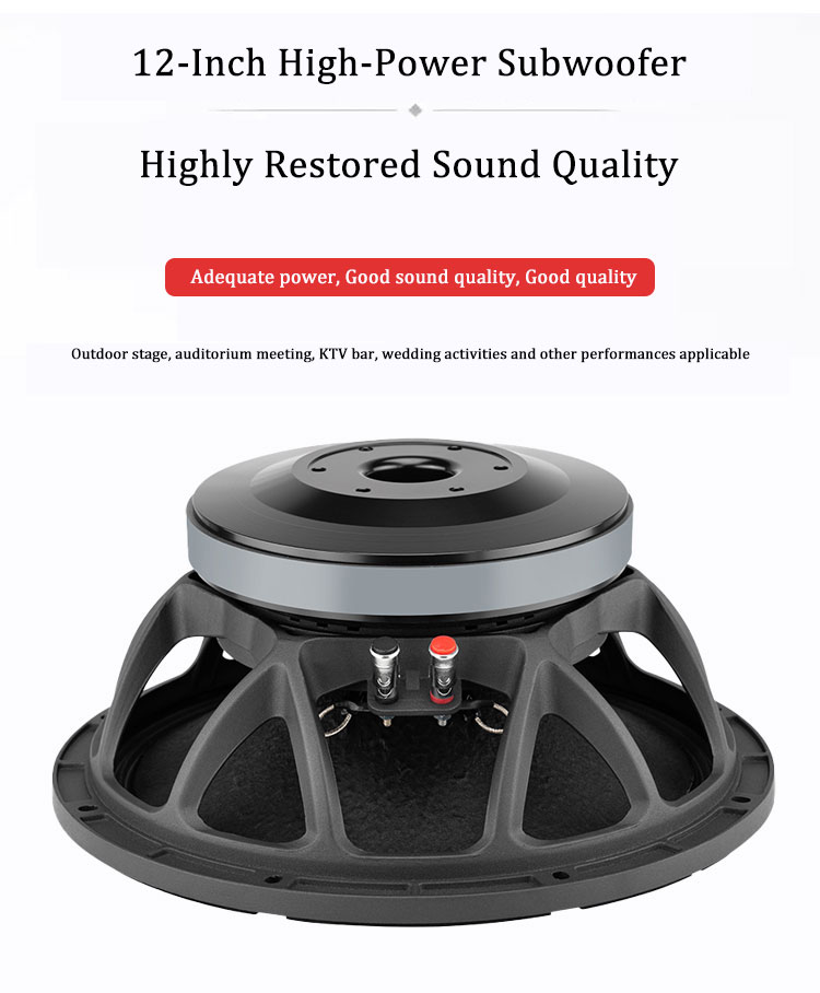 Speaker Woofer 12 inci berkual - Quality Outdoor Power ulasan dan harga