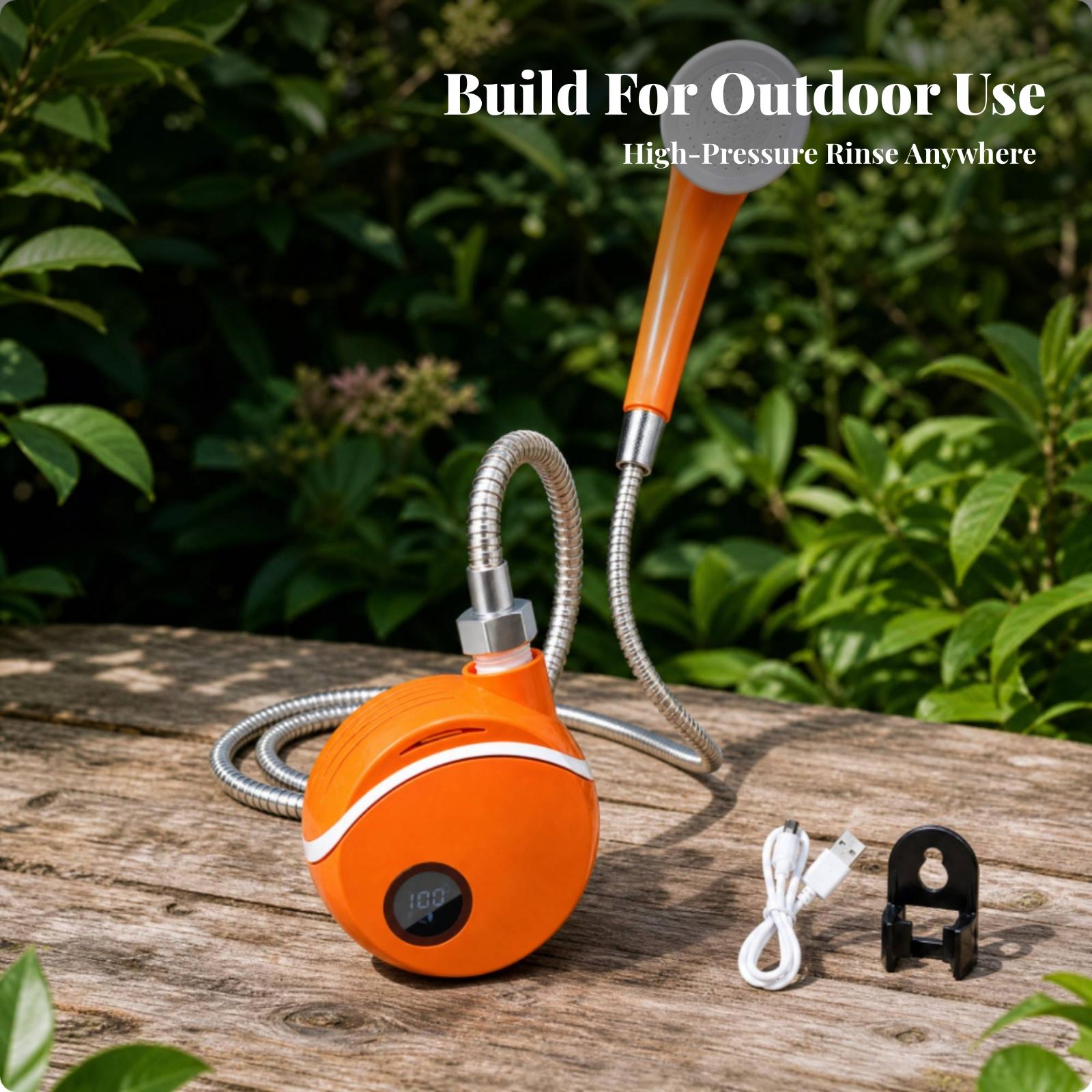 Pompa Pancuran Portabel Isi Ul - Outdoor Power 'Hose' ulasan dan harga