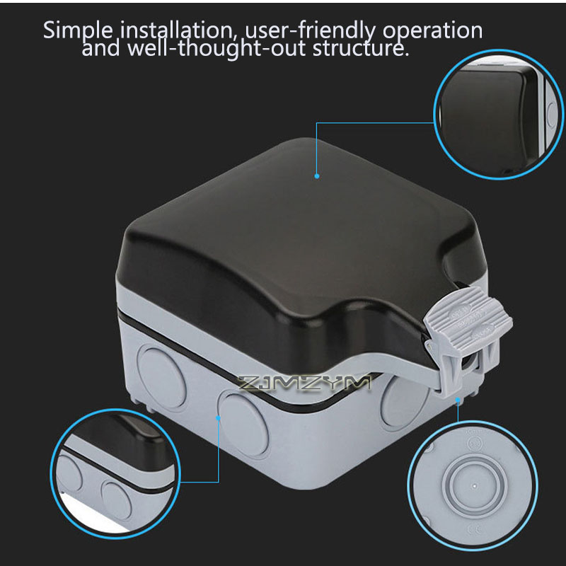 Stopkontak Luar Ruangan Tahan  - Outdoor Power Outlet Waterproof ulasan dan harga