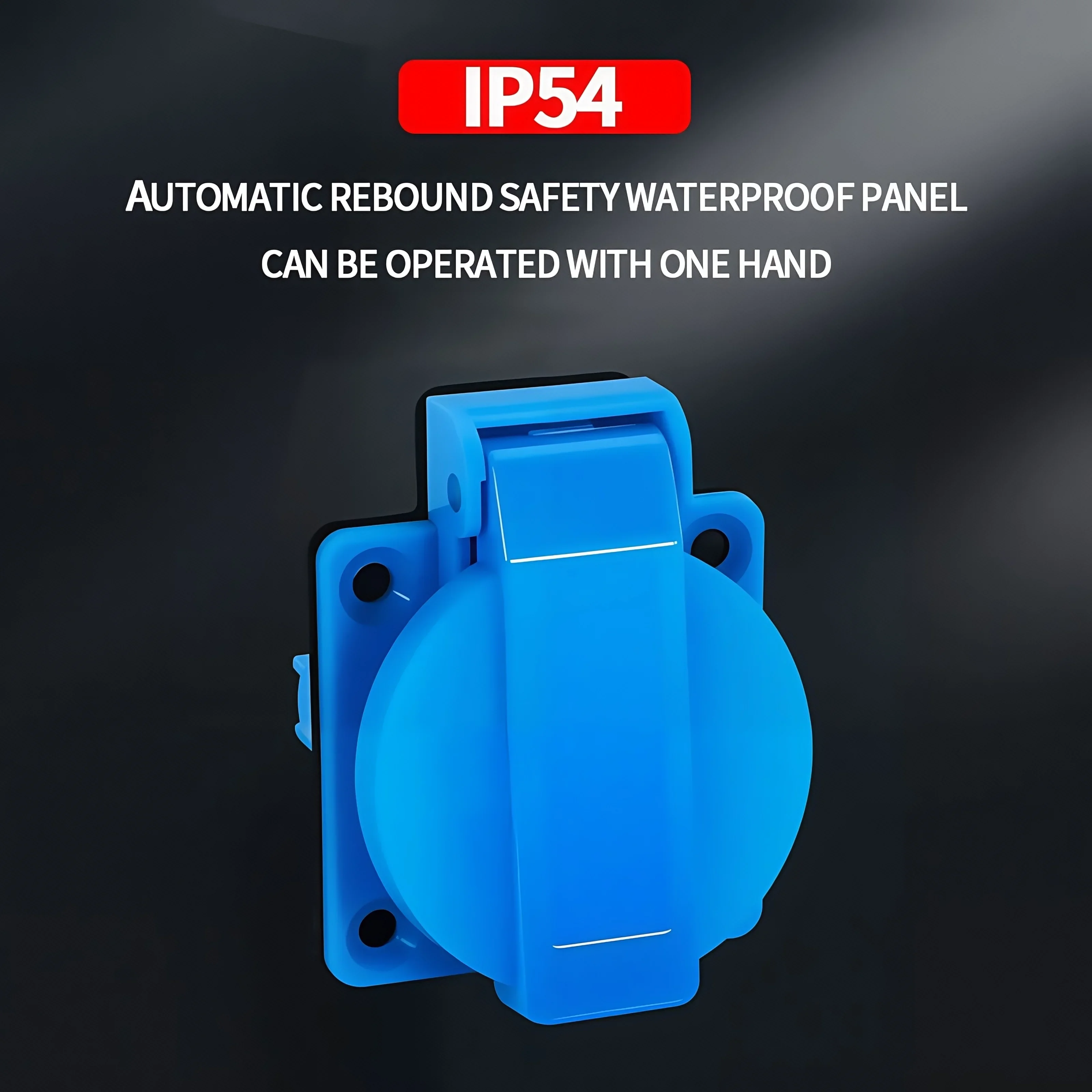 Stopkontak Panel Industri Taha - Outdoor Power Outlet Waterproof ulasan dan harga