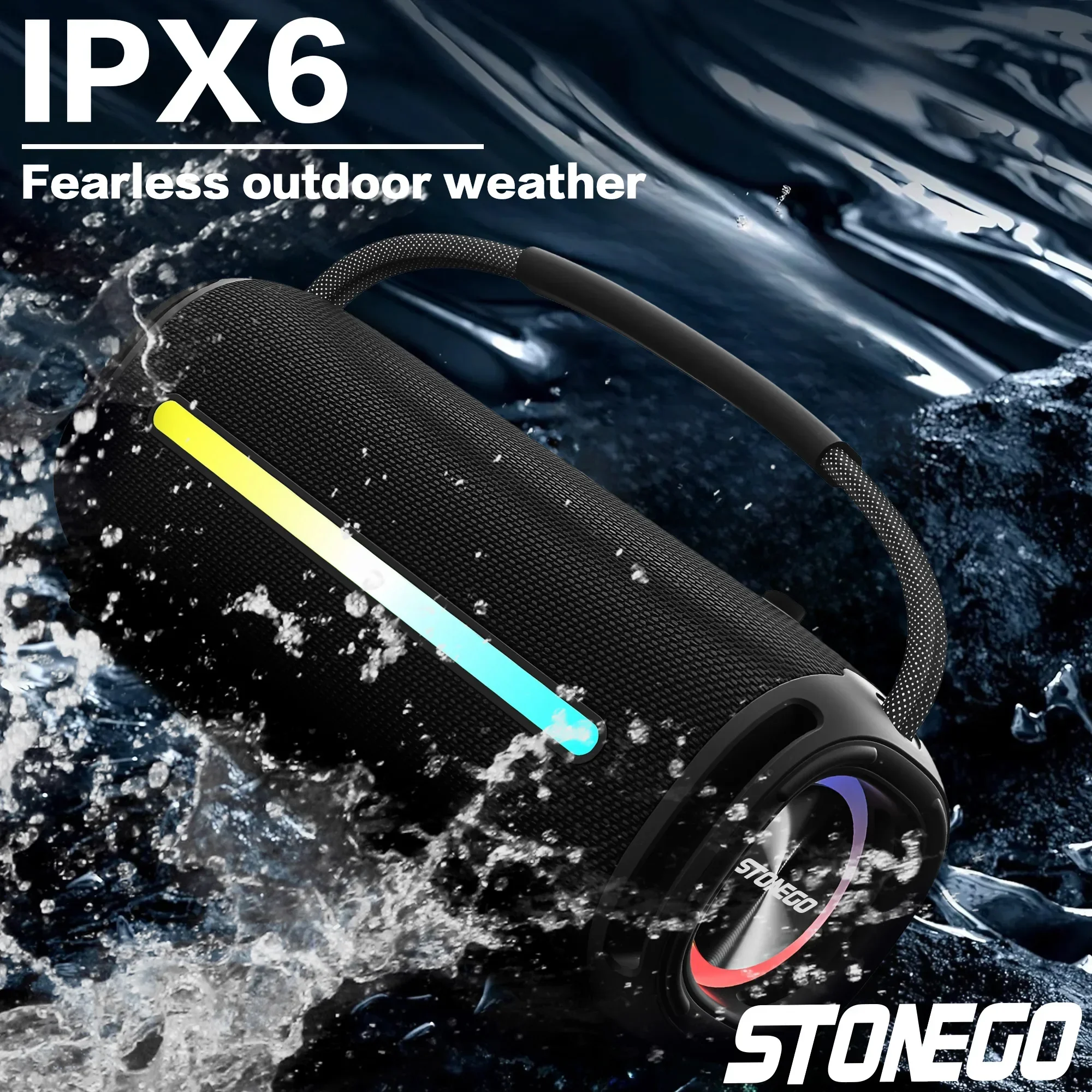 Speaker Nirkabel Bluetooth 5.3 - Quality Outdoor Power ulasan dan harga