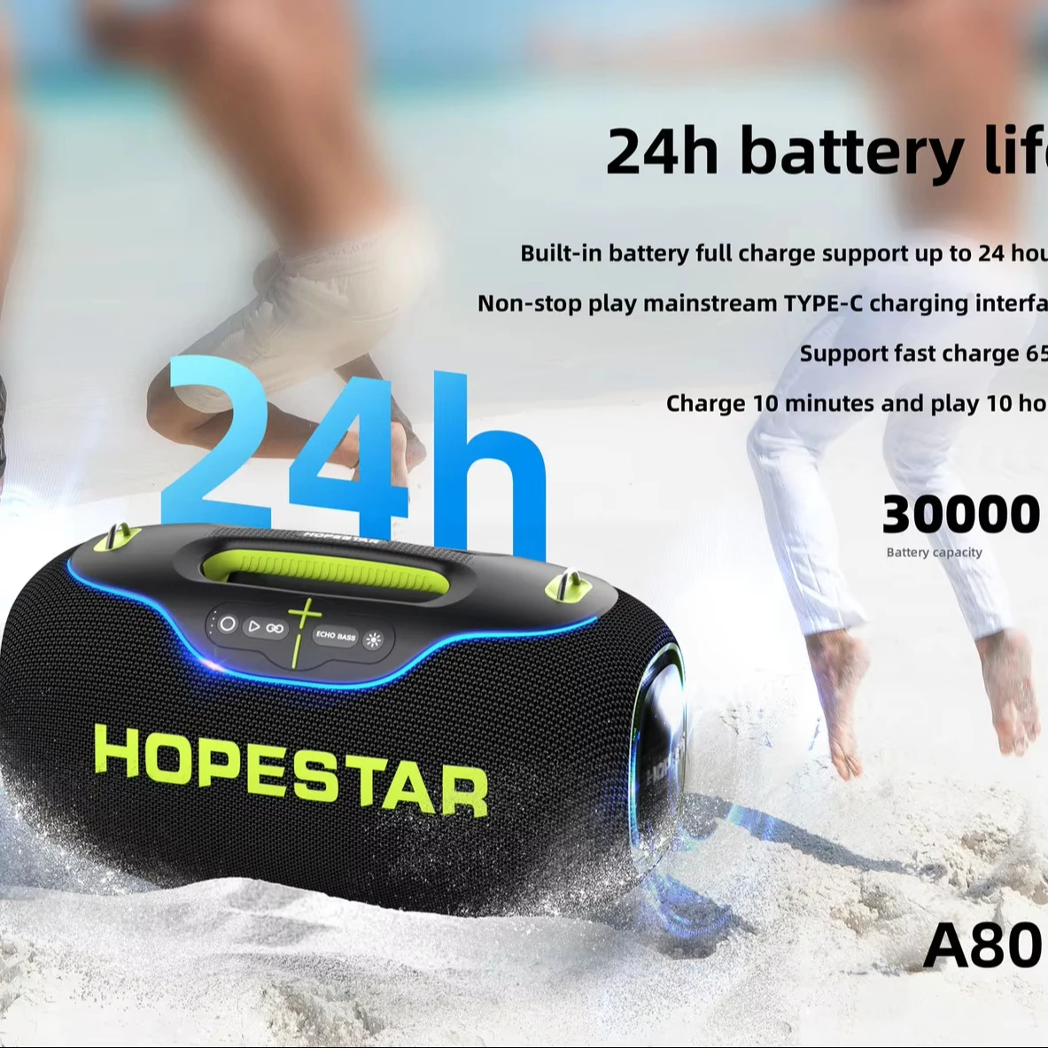 Speaker A80 High Power Big Spe - Quality Outdoor Power ulasan dan harga