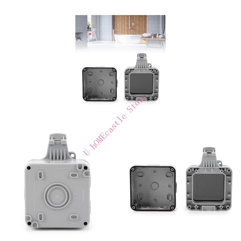 63HF Kotak Soket Tahan Air Pel - Outdoor Power Outlet Waterproof ulasan dan harga