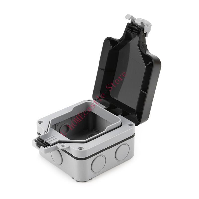 63HF Kotak Soket Tahan Air Pel - Outdoor Power Outlet Waterproof ulasan dan harga