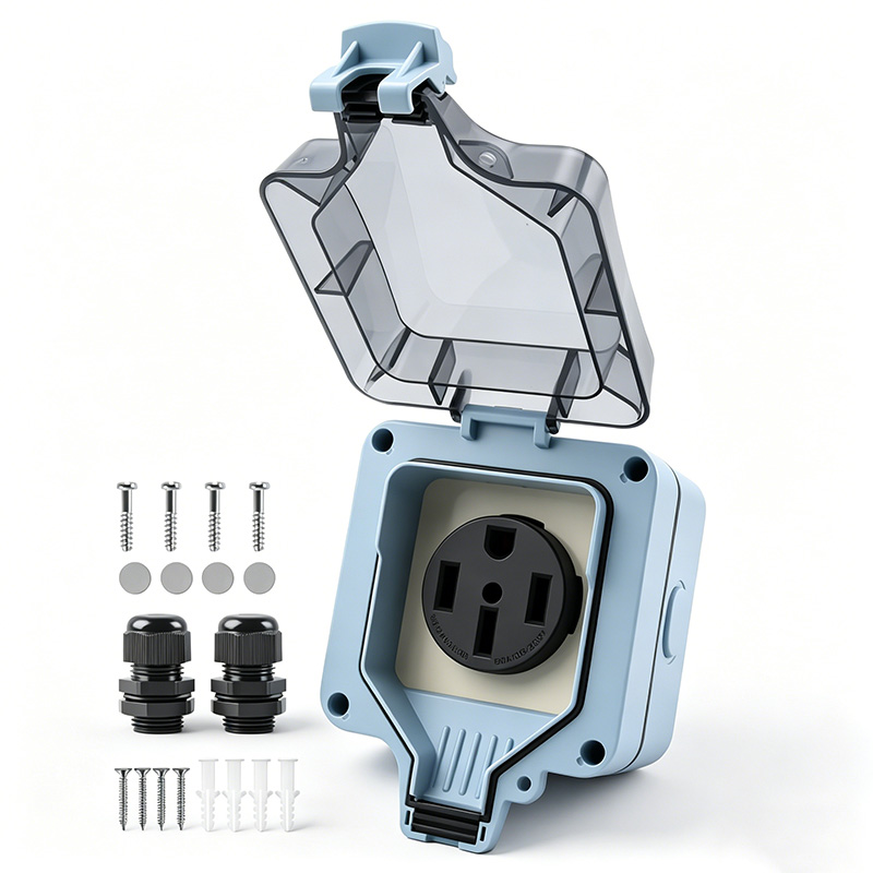 Kotak Stopkontak Listrik Luar  - Outdoor Power Outlet Waterproof ulasan dan harga