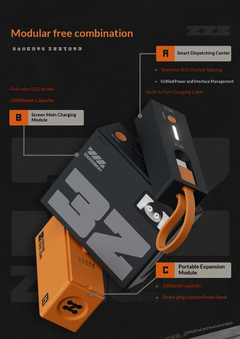Zenless Zone Zero Portable Fas - Outdoor Usb Power Adapter ulasan dan harga