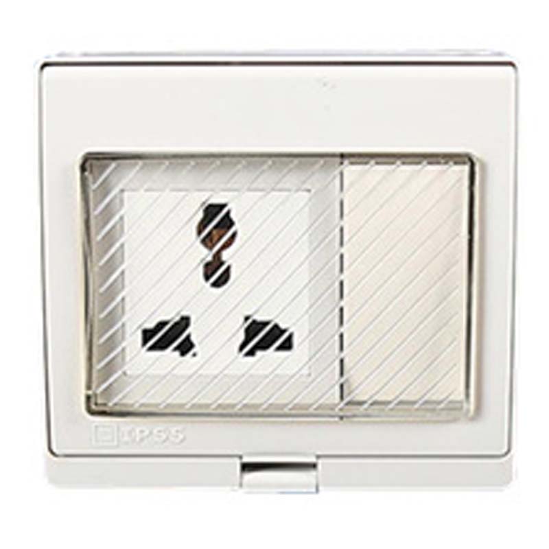 1 Buah Soket Dinding Tahan Air - Outdoor Power Outlet Waterproof ulasan dan harga